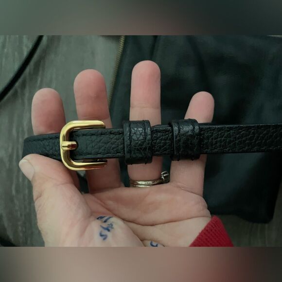 Marc Jacobs Women's Tourst NS Leather Crossbody Bag Black - Picture 7 of 9